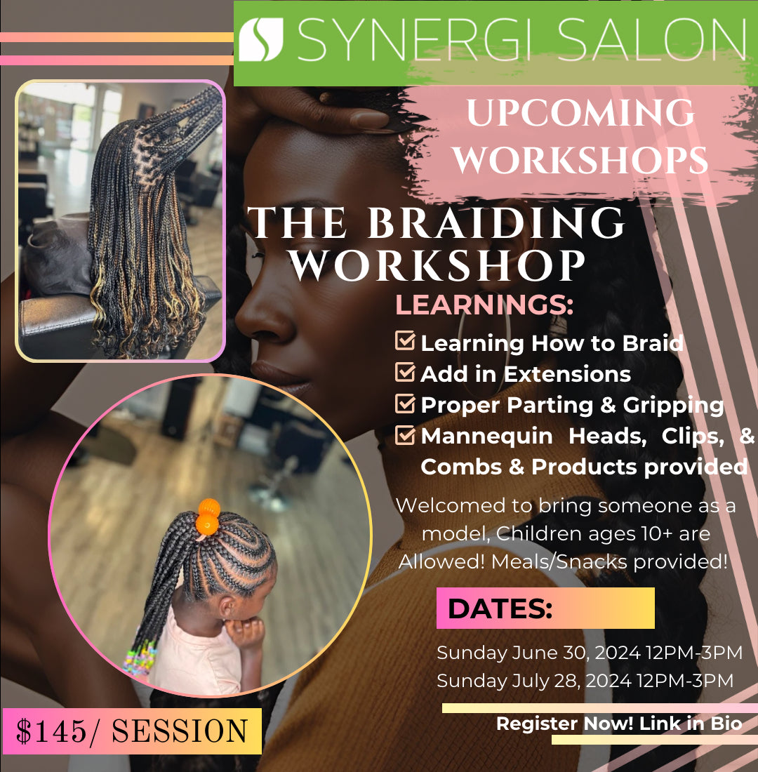 Braid By Mi'kaal Mack at Synergi Salon in Columbus Ohio