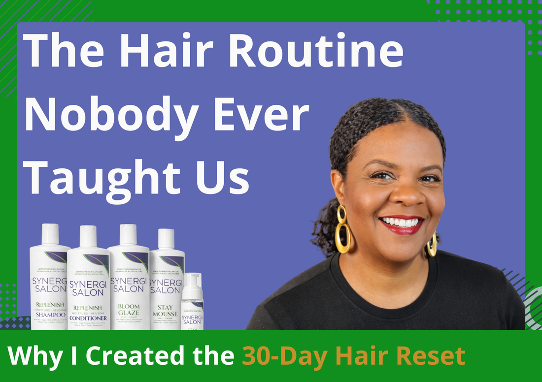 Why the Great Hair Reset Exists (And Why Most Women Were Never Taught a Healthy Hair Routine)