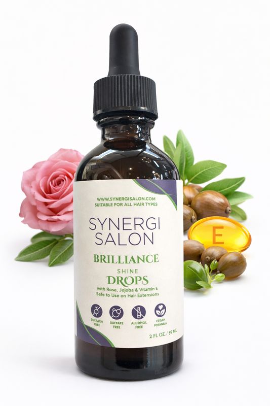 Synergi Rose Oil Brilliant Shine Drops 2oz