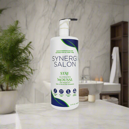 Synergi Stay Mousse refillable 32oz foam